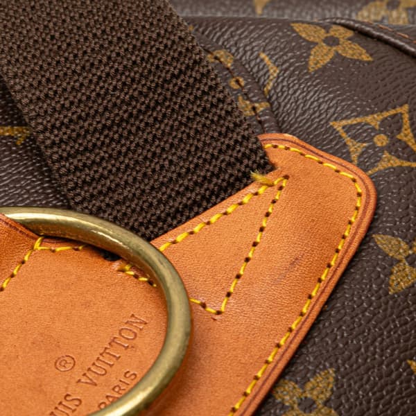 Pre-owned Louis Vuitton Monogram Montsouris GM Brown