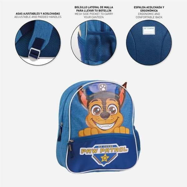 Skoletaske The Paw Patrol Blå