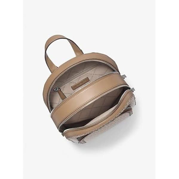Ryggsäck - Michael Kors - Jaycee - Belagt tyg - Framsida med dragkedja - Justerbar rem