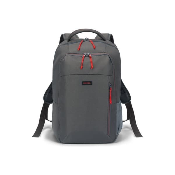 Laptopryggsäck - DICOTA - SPIN II - 13" till 16" - Grå - Bekväm och praktisk