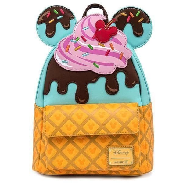 "Sac à Dos Loungefly Disney Mickey Minnie Glassyr - - - Ocio Stock"