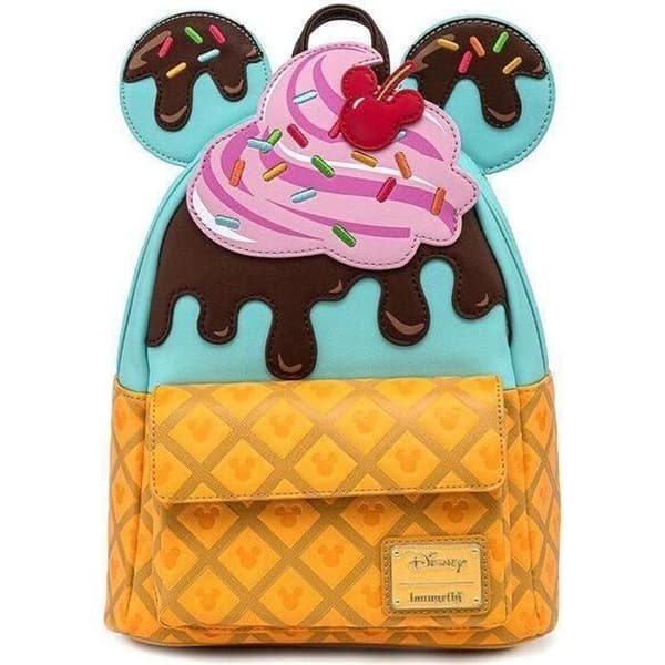 "Sac à Dos Loungefly Disney Mickey Minnie Glassyr - - - Ocio Stock"