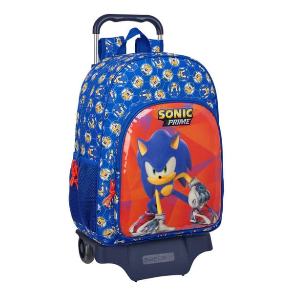 Skolväska med hjul Sonic Prime