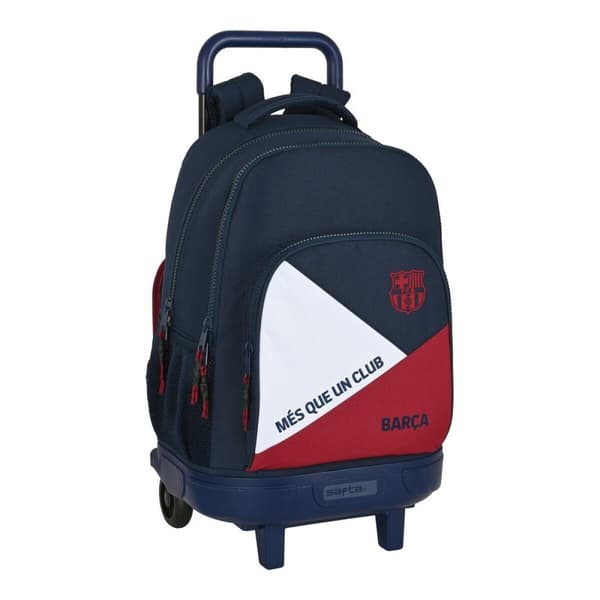 Skolväska med hjul F.C. Barcelona 33 X 45 X 22 cm