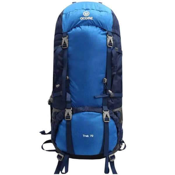 Vaellusreppu Acome Trek 70L sininen