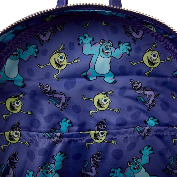 Loungefly Disney Pixar Monsters INC Mike Sully and Randall backpack 31cm