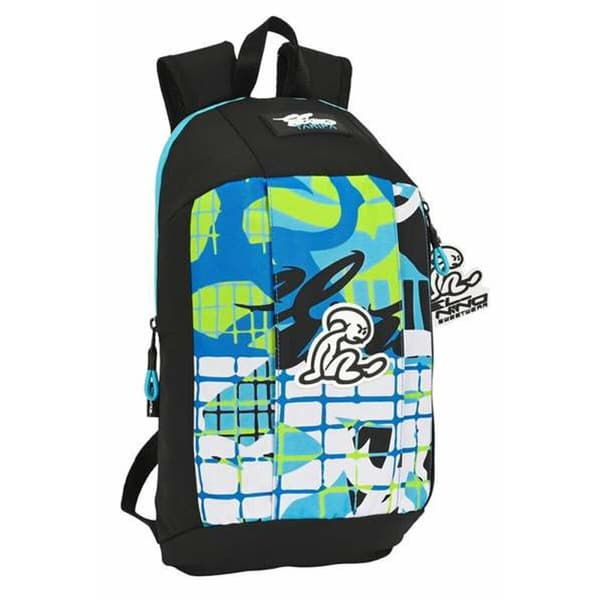 Ryggsäck Casual El Niño Green Bali Svart 22 x 39 x 10 cm Mini