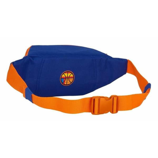 Bæltetaske Valencia Basket Blå Orange 23 x 12 x 9 cm