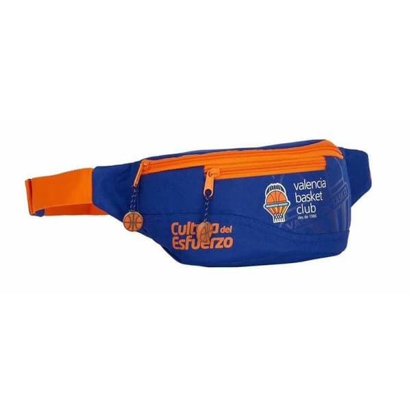 Bæltetaske Valencia Basket Blå Orange 23 x 12 x 9 cm