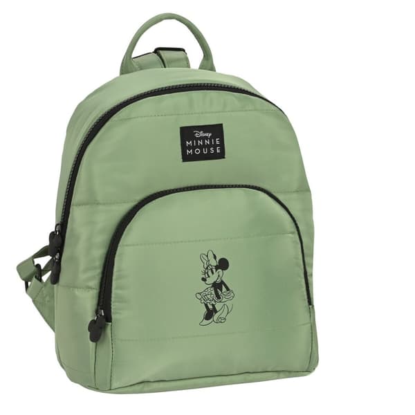 Ryggsäck Casual Minnie Mouse Mint Shadow Armégrön 25 x 30 x 13 cm Mini