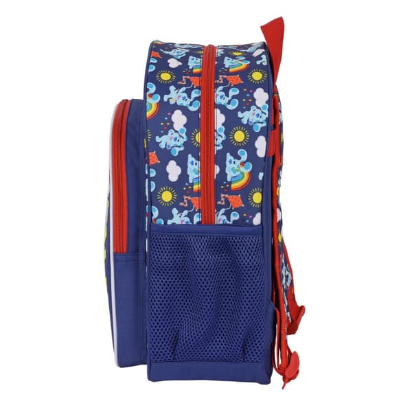 Skoletaske Safta Blues Clues Marineblå 26 x 34 x 11 cm