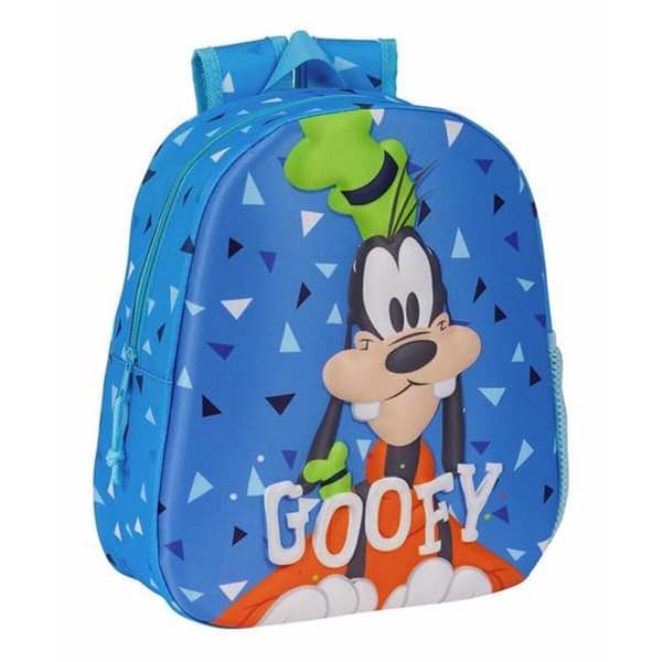 3D Skoletaske Disney Goofy 27 x 33 x 10 cm