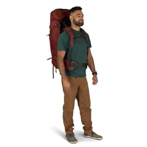 Vandrerygsæk Osprey Aether 65 Rød 65 L