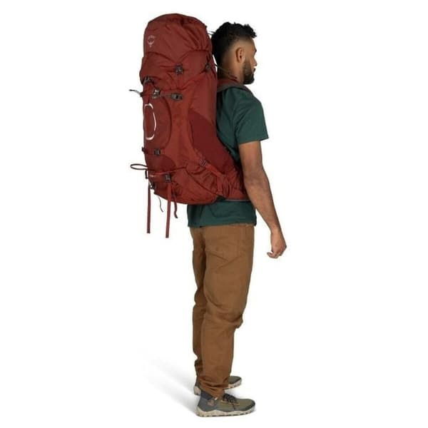 Vandrerygsæk Osprey Aether 65 Rød 65 L