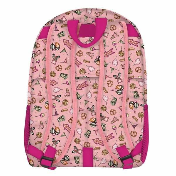 Skoletaske Gorjuss Fairground Carousel 31,5 x 40 x 22,5 cm Pink