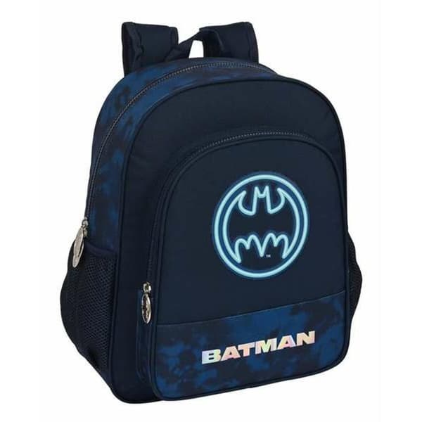 Skoletaske Batman Legendary Marineblå 32 x 38 x 12 cm