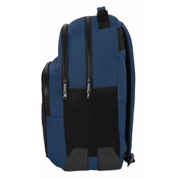 Skoletaske BlackFit8 Urban Sort Marineblå 32 x 42 x 15 cm