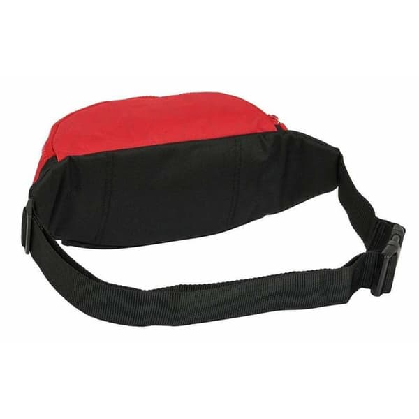 Laukku Sevilla Fútbol Club Musta Punainen 23 x 12 x 9 cm