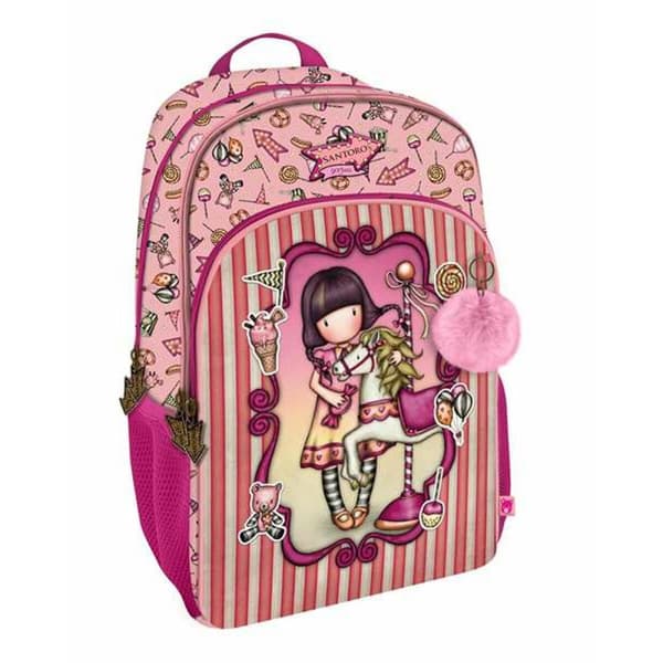 Skolebag Gorjuss Carousel 29 x 45 x 17 cm