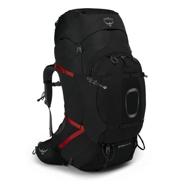 Kiipeilyreppu Osprey Aether Plus 100 Musta 100 L