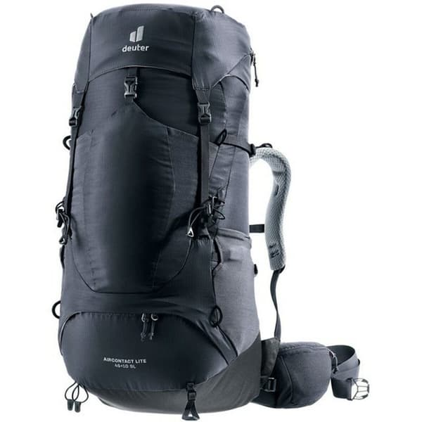 Vaellusreppu Deuter Aircontact Lite 45+10 SL Musta Polyesteri 55 L