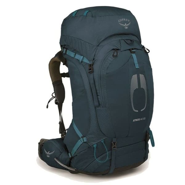 Vaellusreppu Osprey Atmos AG 65 L/XL Laivastonsininen 65 L