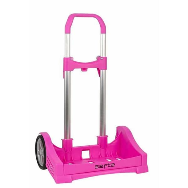 Reppu pyörillä Safta Fuksia 85 x 40 x 28 cm