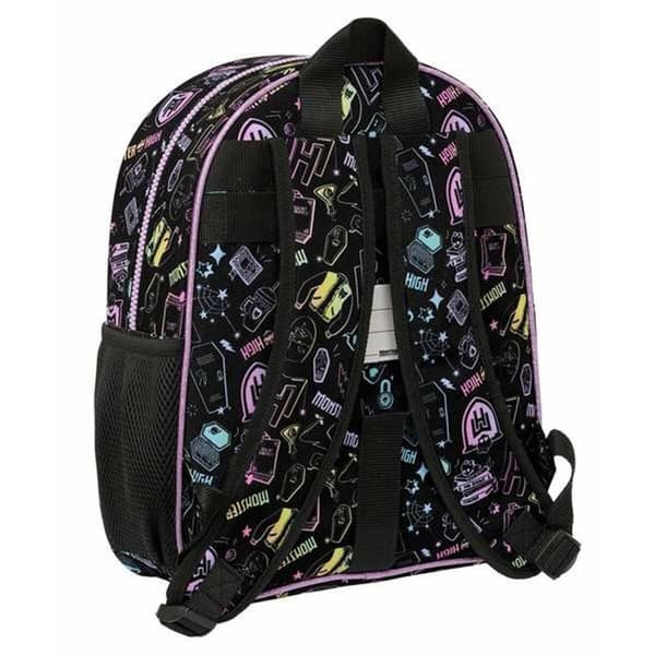 Lasten laukku Monster High Musta 28 x 34 x 10 cm