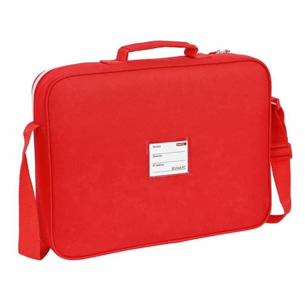 Skole skoletaske Sevilla Fútbol Club Rød 38 x 28 x 6 cm