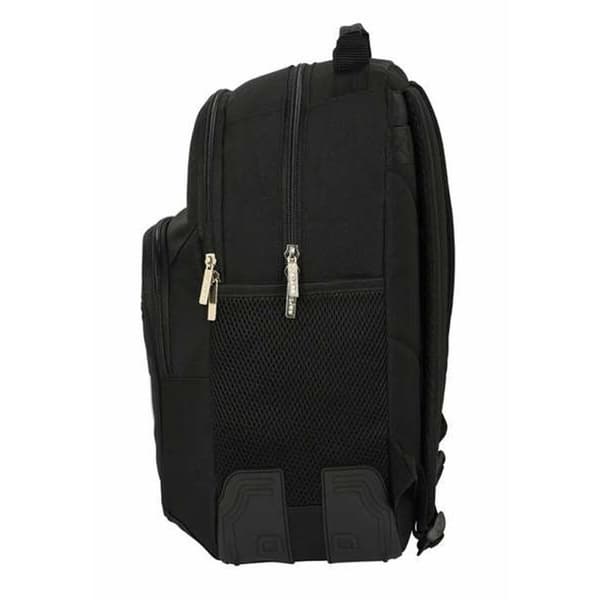 Skoletaske Safta Surf Sort 32 x 42 x 15 cm Dobbelt