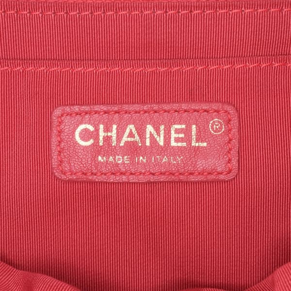 Pre-owned Chanel Medium Lambskin Urban Spirit Backpack Red