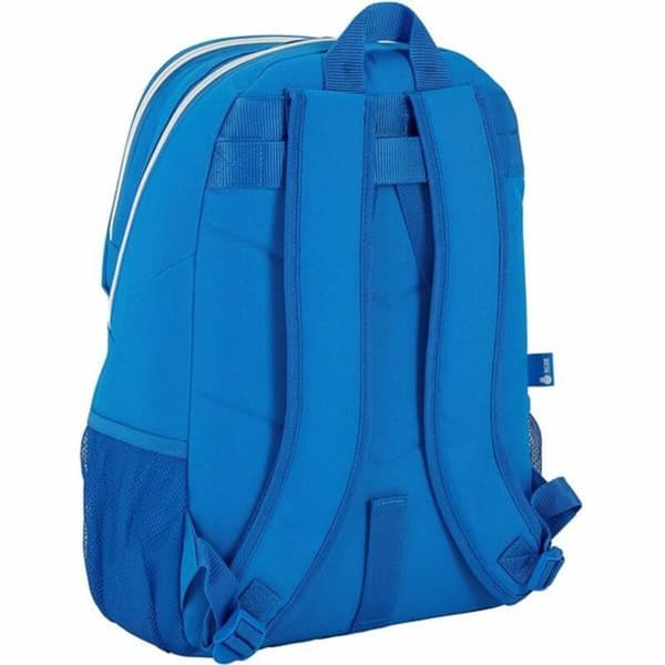 Skolryggsäck RCD Espanyol Blå Vit 32 x 44 x 16 cm