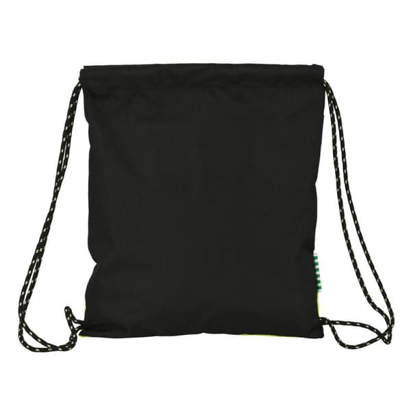 Skopåse med remmar Real Betis Balompié Svart 35 x 40 x 1 cm