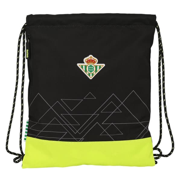Skopåse med remmar Real Betis Balompié Svart 35 x 40 x 1 cm