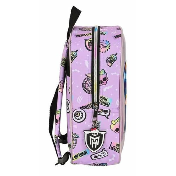 Skolryggsäck Monster High Best boos Lila 22 x 27 x 10 cm