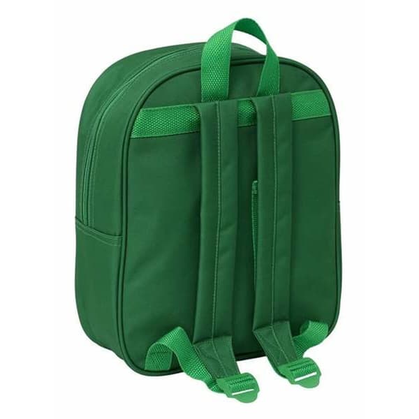 Skoletaske Real Betis Balompié 22 x 27 x 10 cm 3D