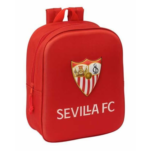 Skolebag Sevilla Fútbol Club 22 x 27 x 10 cm