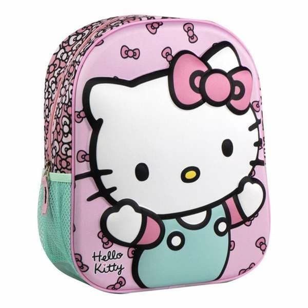 Skolryggsäck Hello Kitty Rosa 25,0 x 31,0 x 10,0 cm