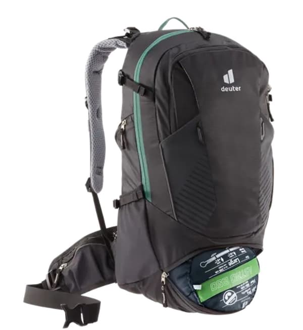 Deuter Trans Alpine 30 sort cykelrygsæk