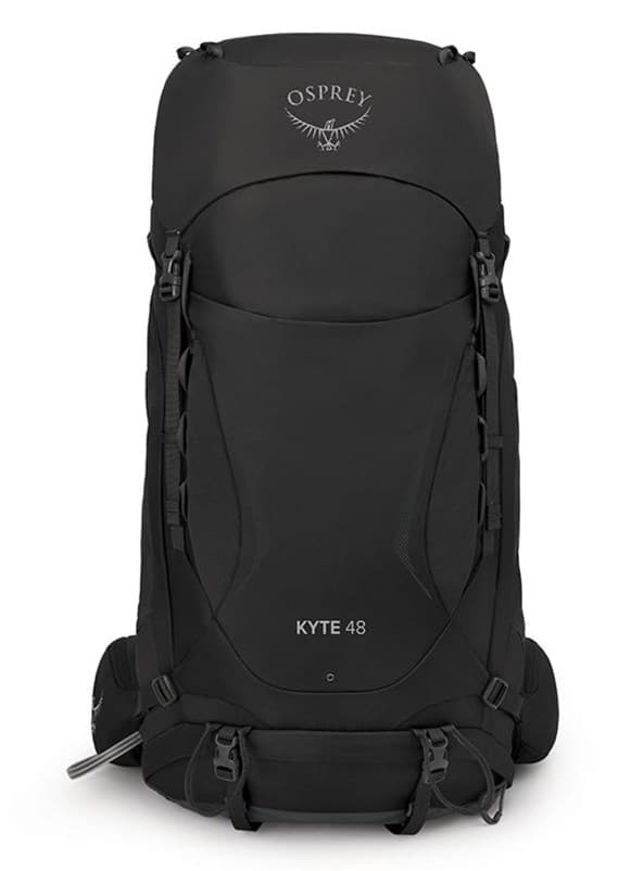 OSPREY Kyte 48 naisten vaellusreppu musta M/L
