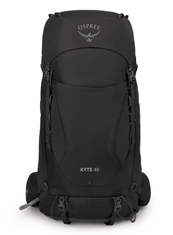 OSPREY Kyte 48 naisten vaellusreppu musta M/L