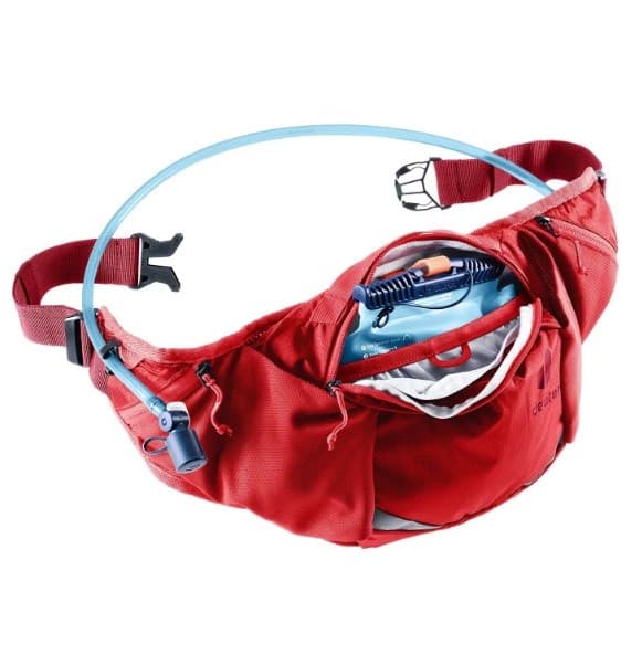 DEUTER Pulse 3 midjeväska i körsbärsmasala