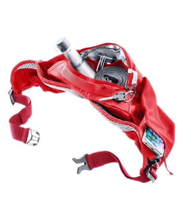 DEUTER Pulse 3 midjeväska i körsbärsmasala