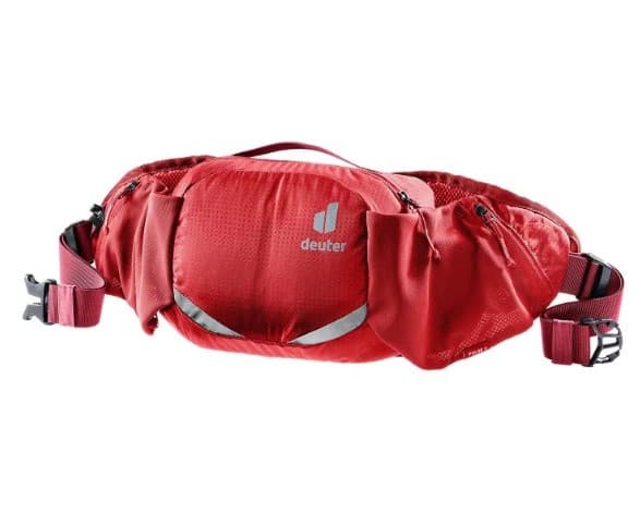 DEUTER Pulse 3 midjeväska i körsbärsmasala