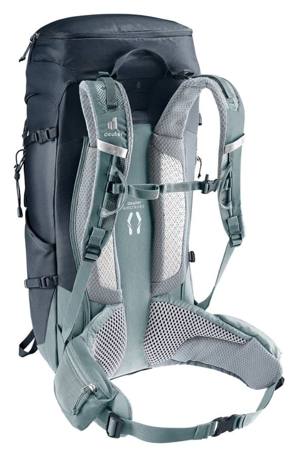 DEUTER Trail Pro 36 musta-liuskekivi vaellusreppu