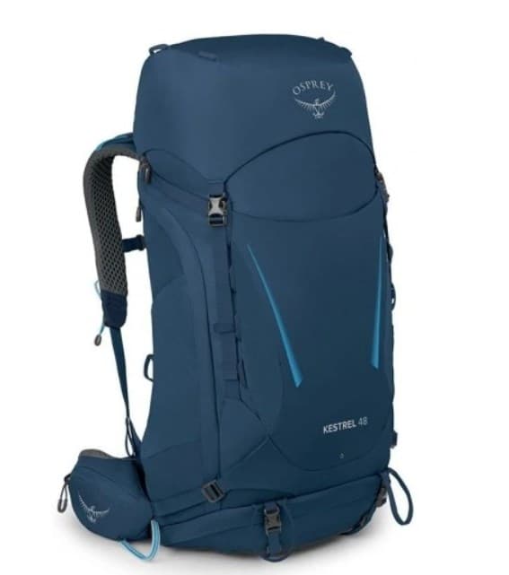 Vandrerygsæk Osprey Kestrel 48 Marineblå L/XL