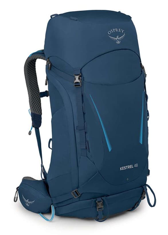 Vandrerygsæk Osprey Kestrel 48 Marineblå L/XL