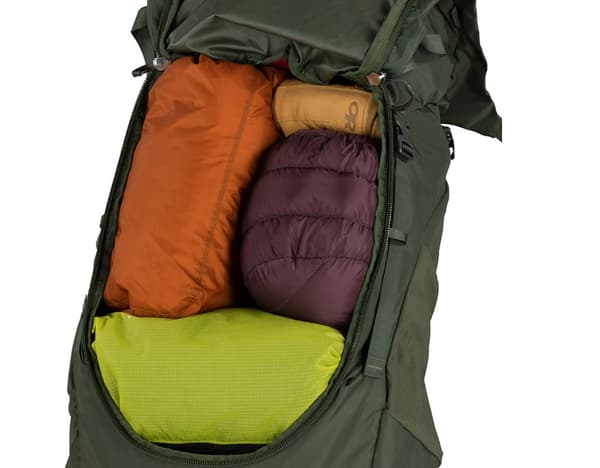 OSPREY Kestrel 58 musta L/XL vaellusreppu