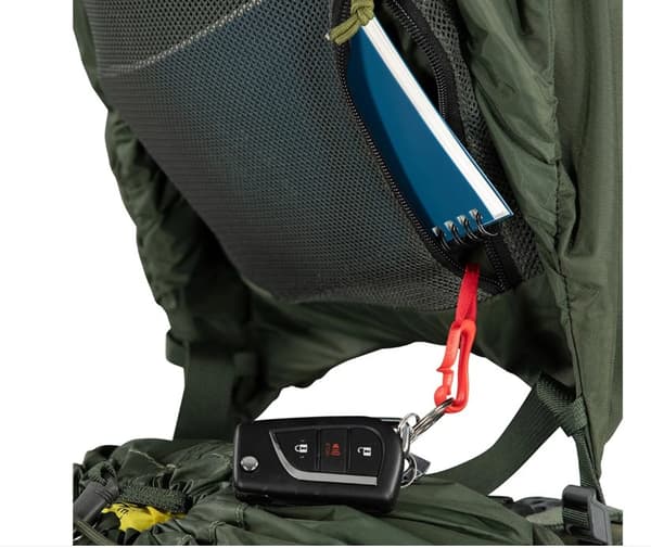OSPREY Kestrel 58 musta L/XL vaellusreppu