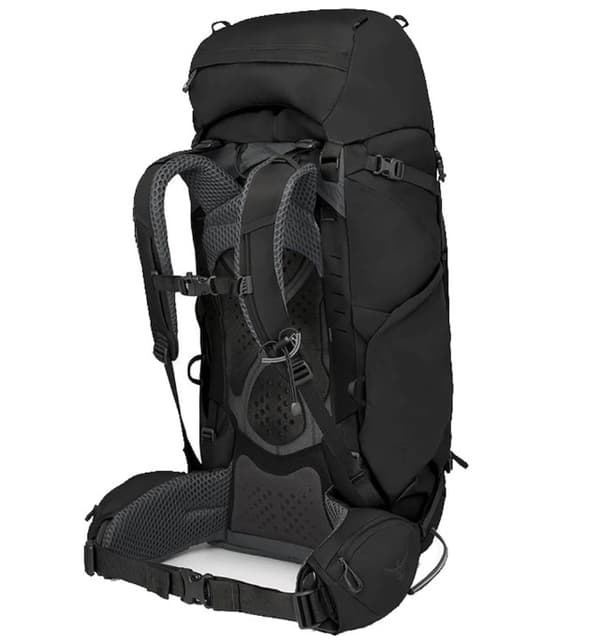 OSPREY Kestrel 58 musta L/XL vaellusreppu